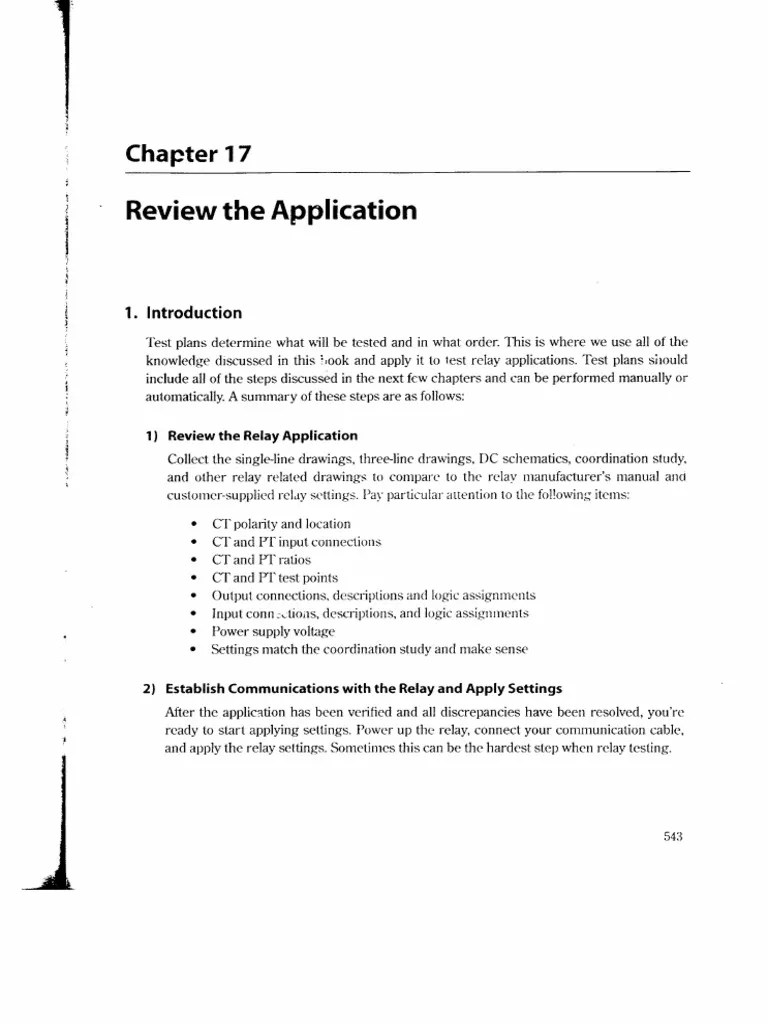 The Relay Testing Handbook Principles and Practice Chapter 17 19 PDF