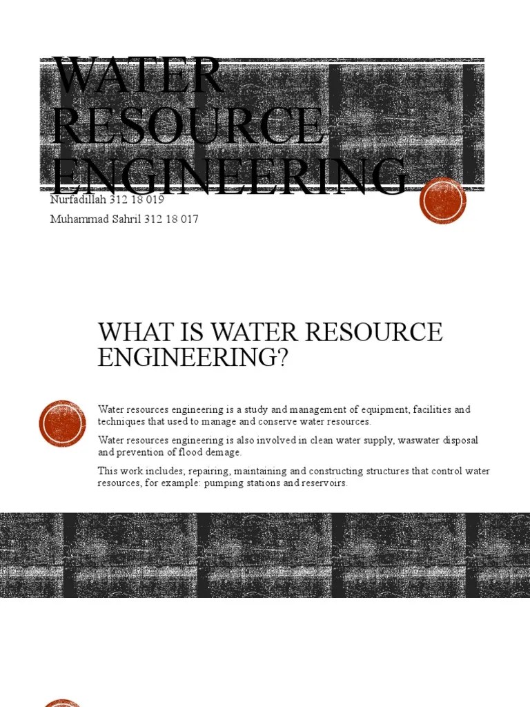 Water Resource Engineering PDF