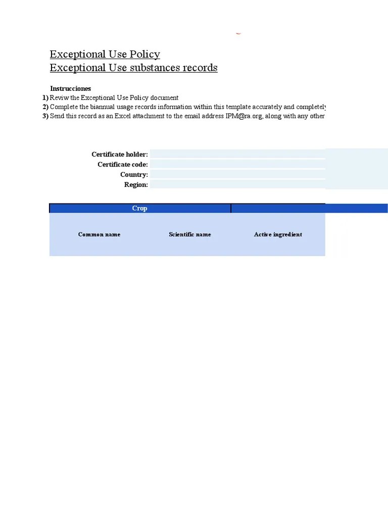 Pesticides Record Template PDF Pesticida Control biológico de plagas