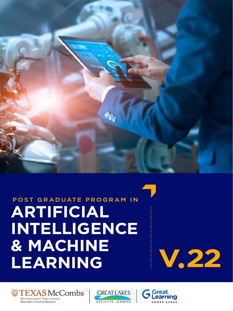 Artificial Intelligence & Machine Learning Post Graduate Program in