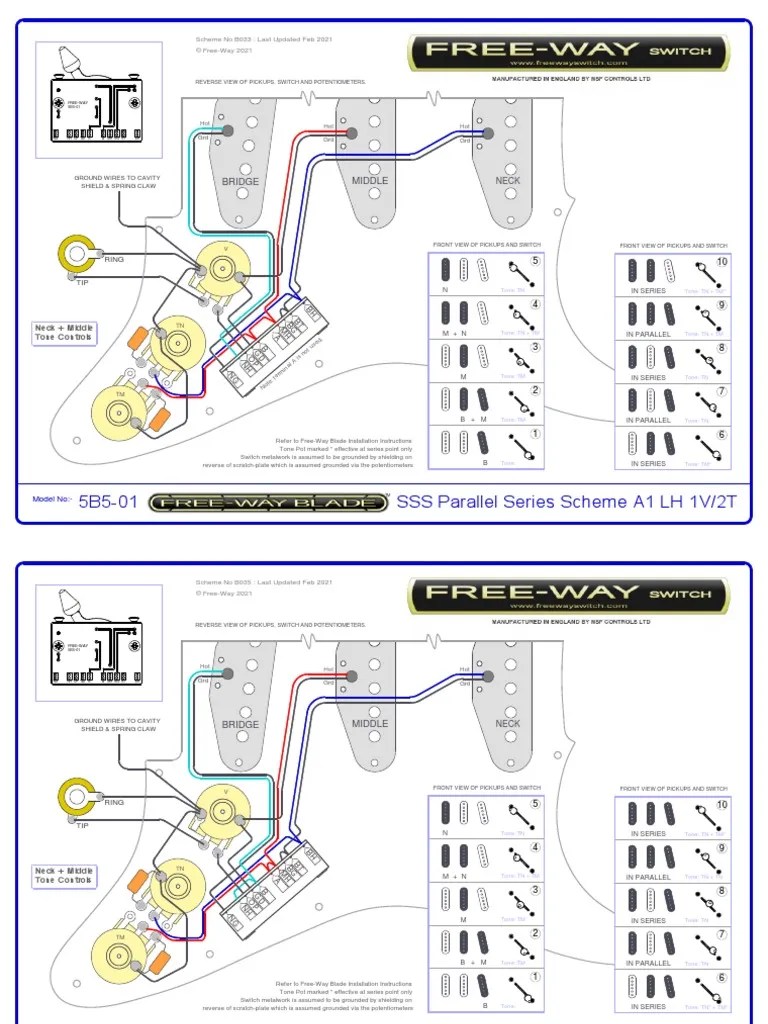 5B5-01 3 Pot (LH) Part 1 | PDF | Components | Audio Engineering