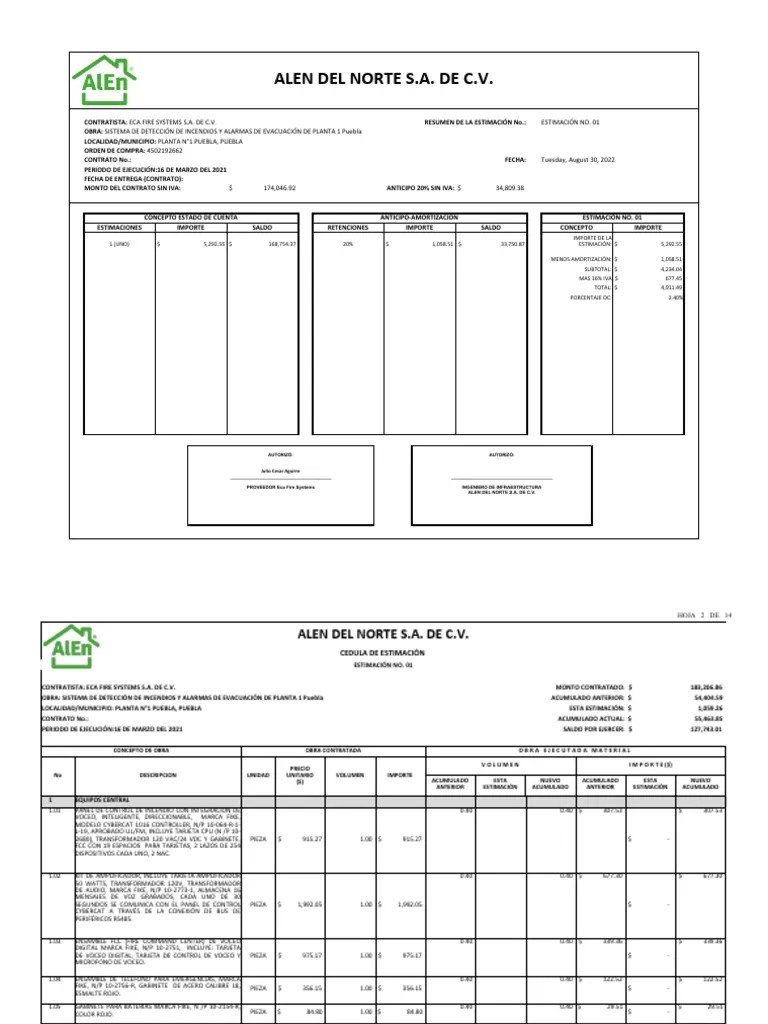 FORCOST4502173395 Estimación 02 (2) (Version 1) PDF Cantidad