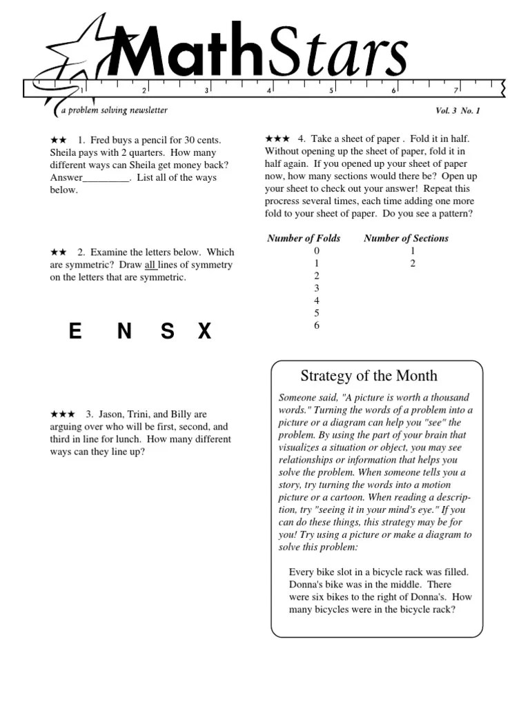 Math Stars Grade 3 Physics & Mathematics Mathematics