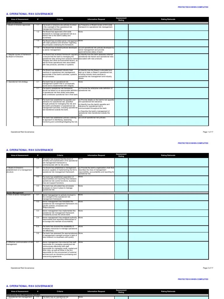 Msi Basel II Operational Risk Risk Management Operational Risk