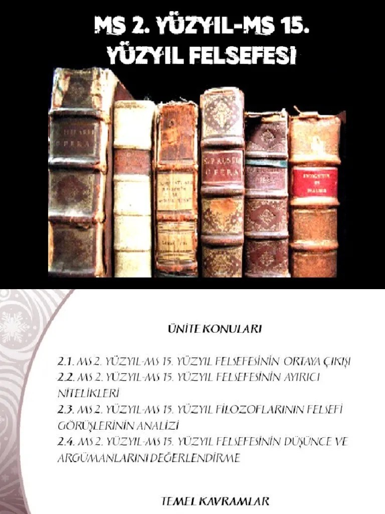 11.Sinif Felsefe Ms 2 Ms 15 Yy Felsefesi Ders Notlari PDF