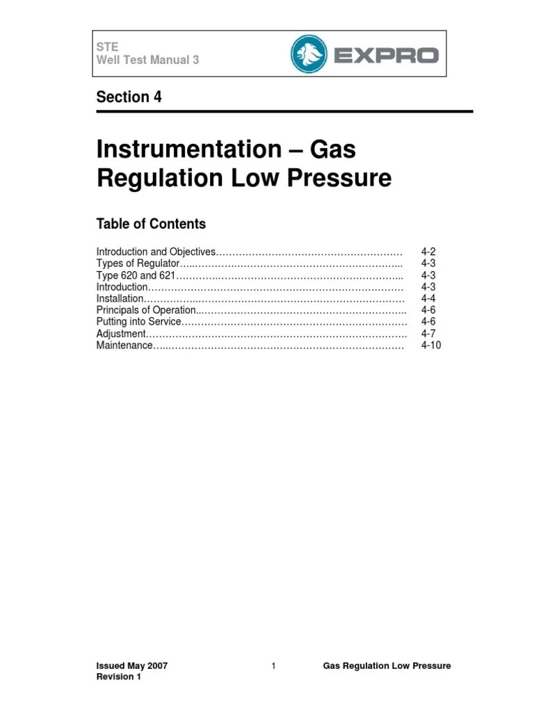 Understanding Low Pressure Gas Regulation A Guide to Installation