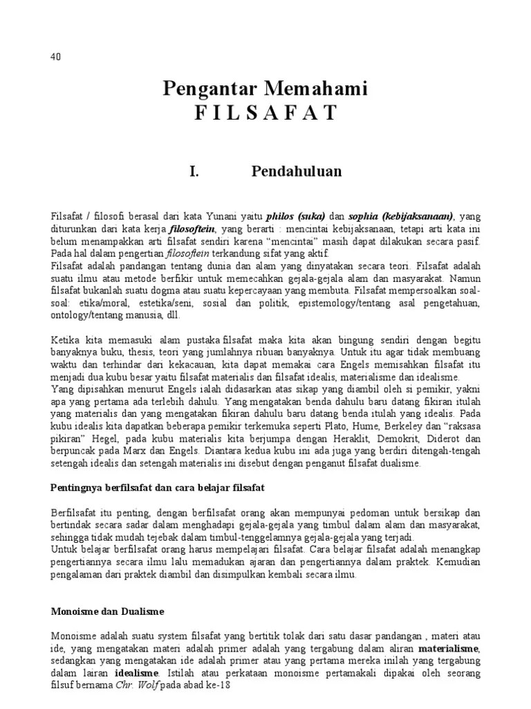Filsafat | PDF