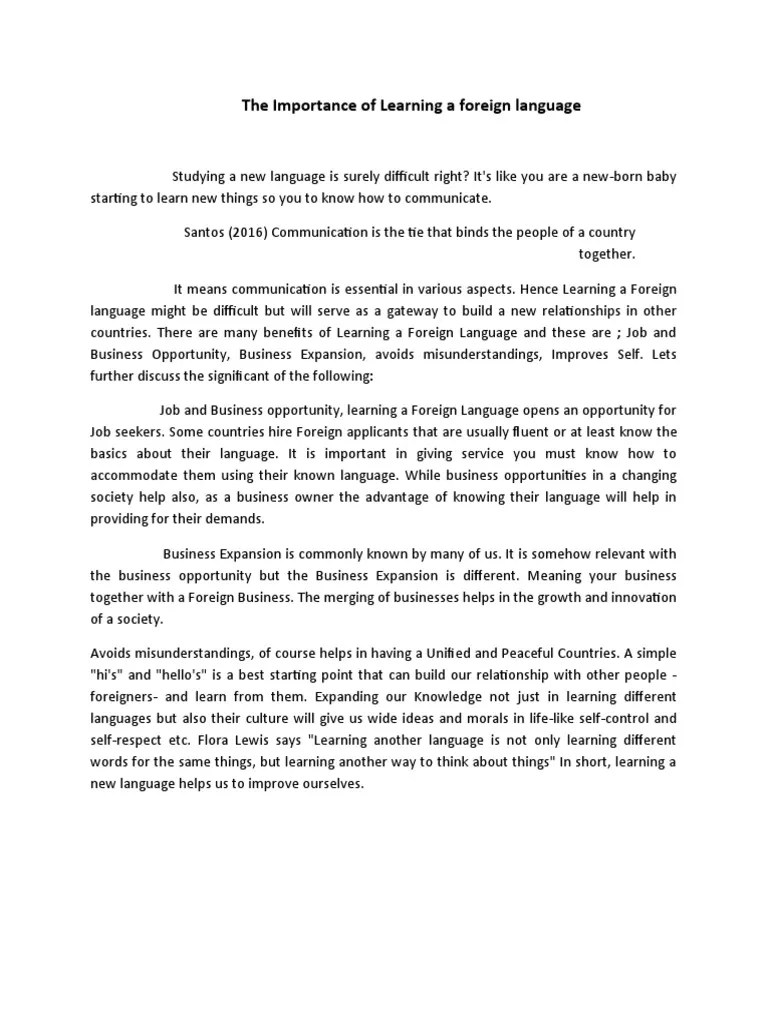 The Importance_of_foreign_language PDF