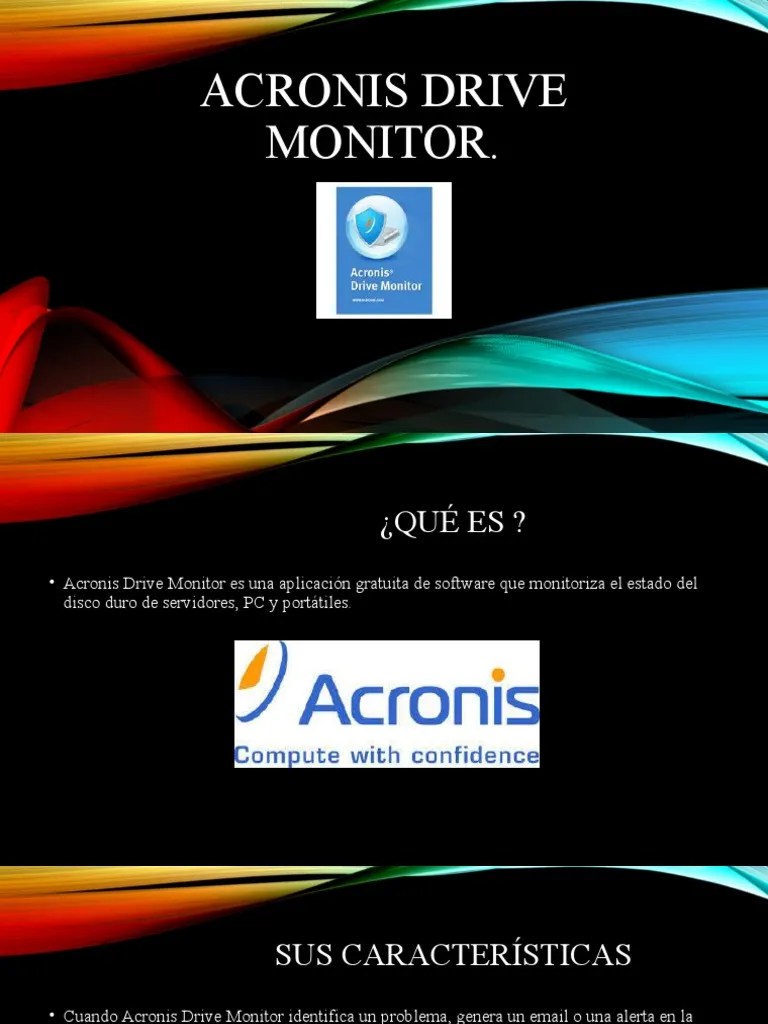 Acronis Drive Monitor PDF
