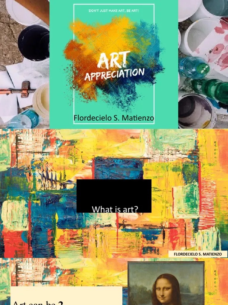 GEC 7 Arts Appreciation PDF The Arts Experience