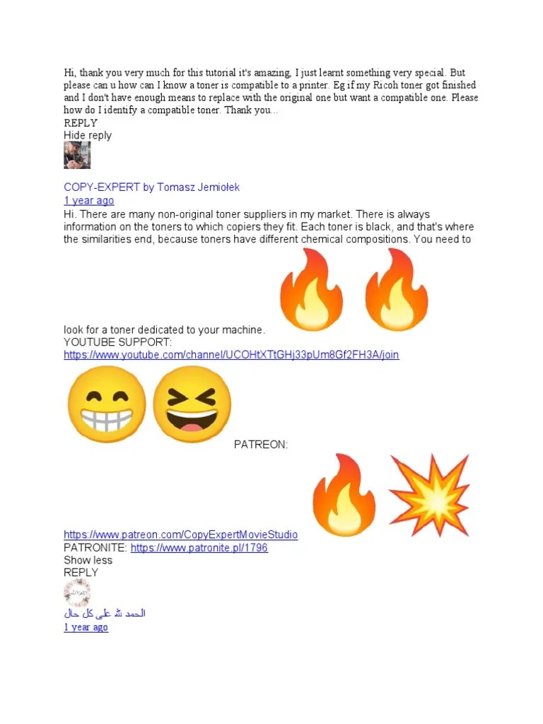 How To Identify Toner and Developer in Photocopier or Printer PDF