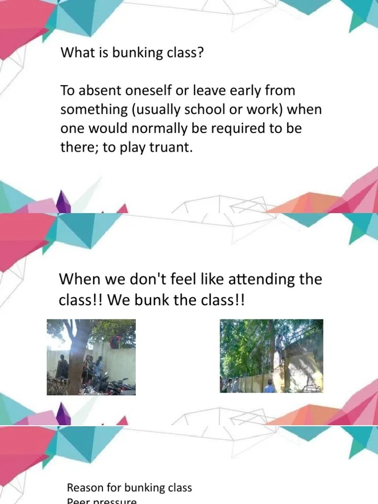 How To Bunk Class PDF