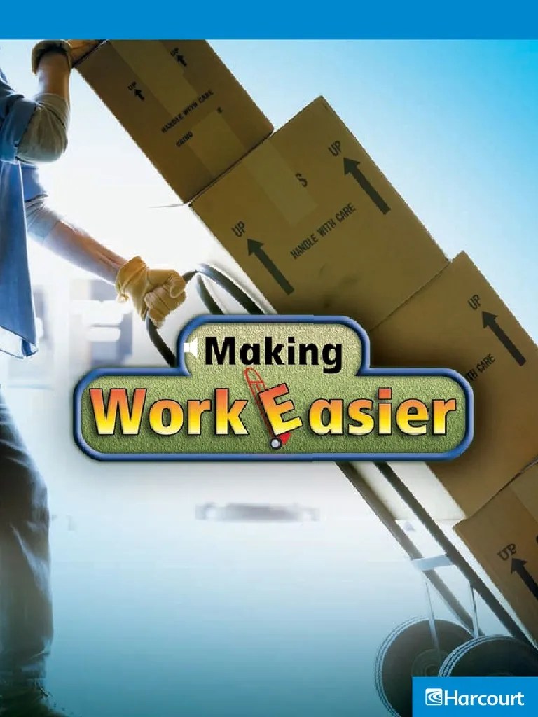 Making Work Easier PDF Lever Machines