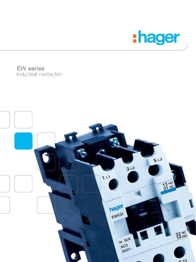 Contactor & Overload Relay PDF Mains Electricity Alternating Current