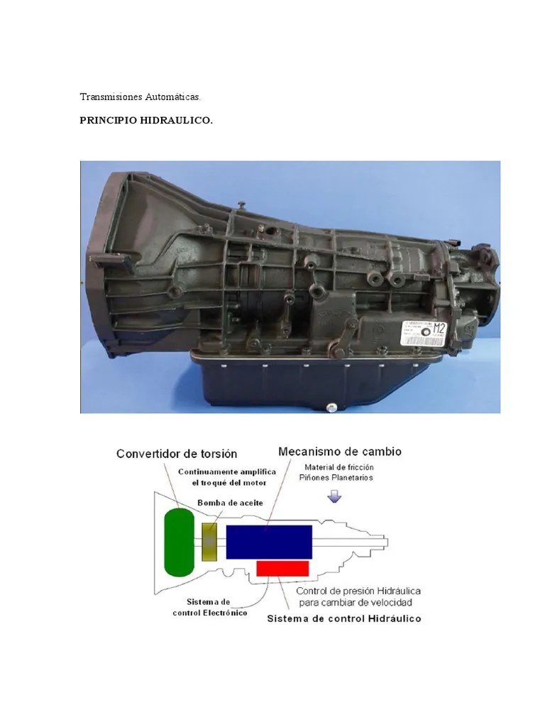 Manual de Transmisiones Automaticas - Teoria | PDF | Bomba