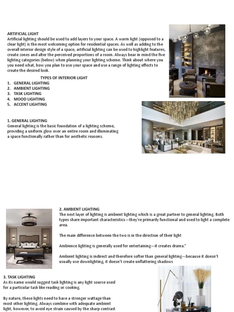 Maximizing Lighting Effects A Guide to Strategic Interior Lighting