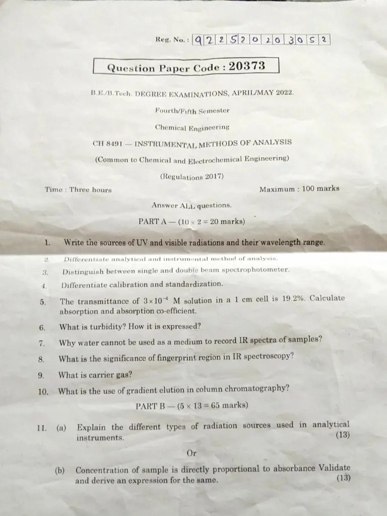 IMA Question Paper Anna University PDF