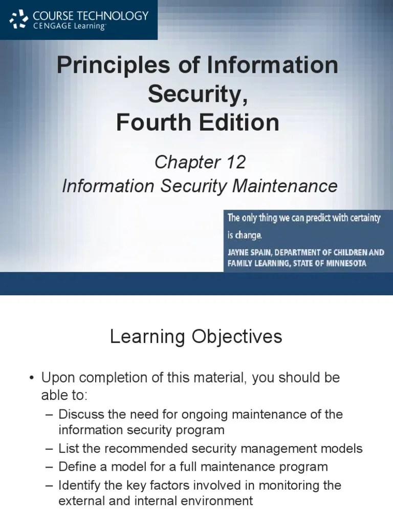Information Security Lesson 9 | PDF | Information Security | Security