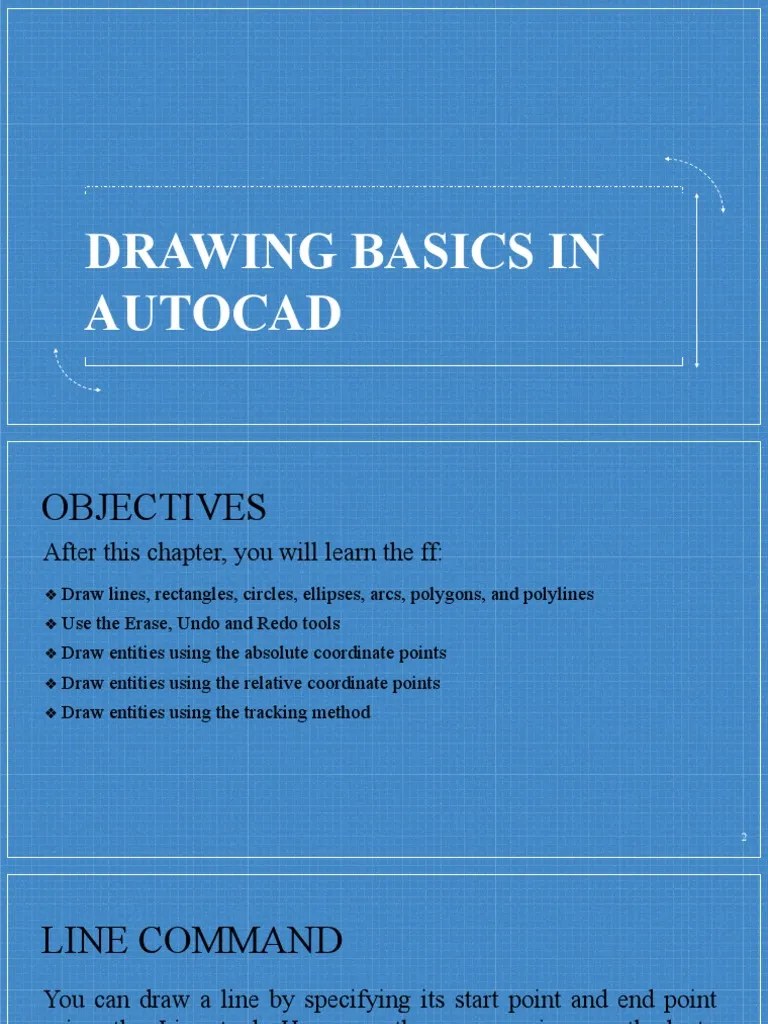 02 Drawing Basics PDF Computing Software