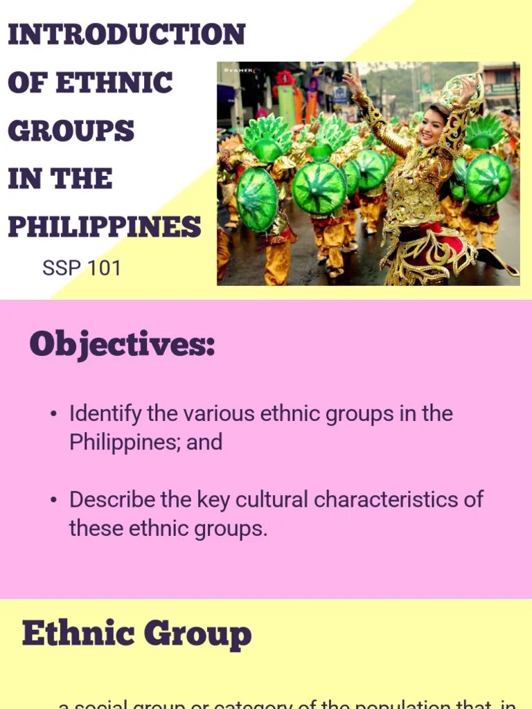 Cultural Diversity in the Philippines An Overview of the Major Ethnic Groups in the Country