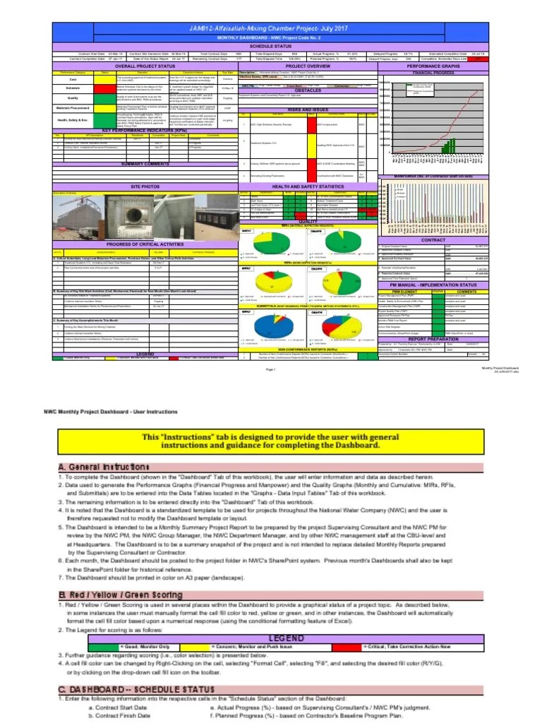 Monthly construction project dashboard excel template_V9U0EaCQ91EVfI9