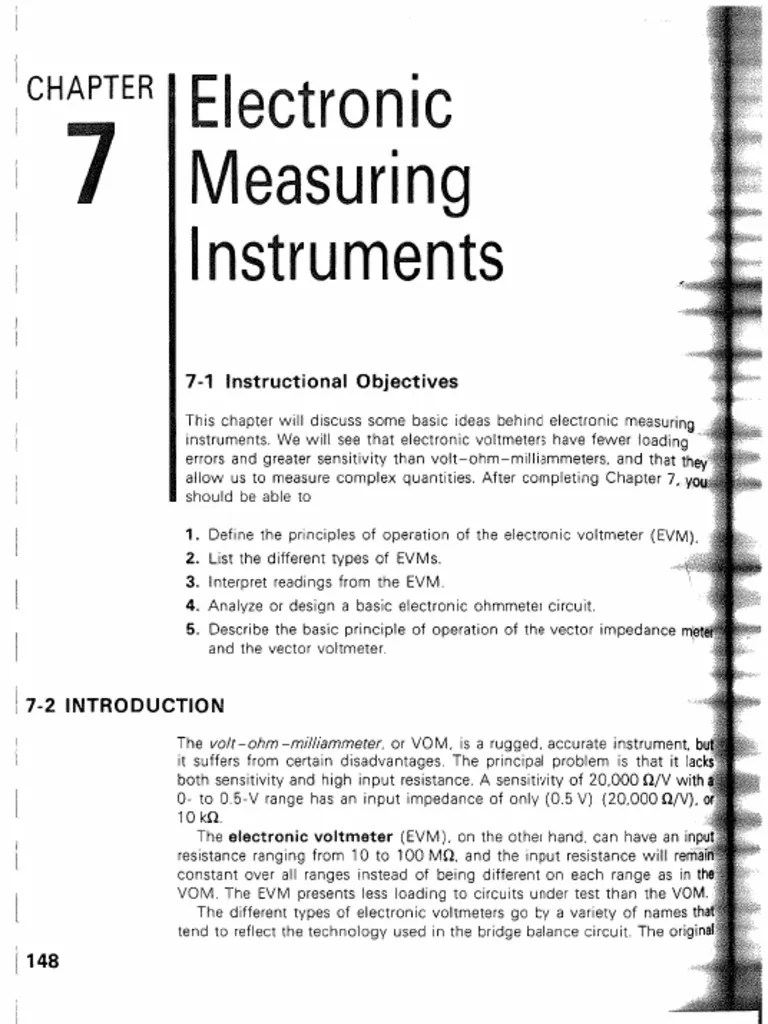 Electronic Measuring Instruments PDF