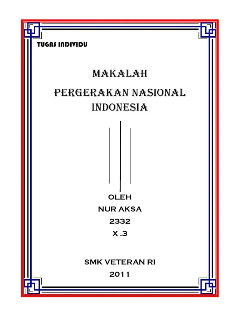 Pergerakan Nasional Indonesia | PDF