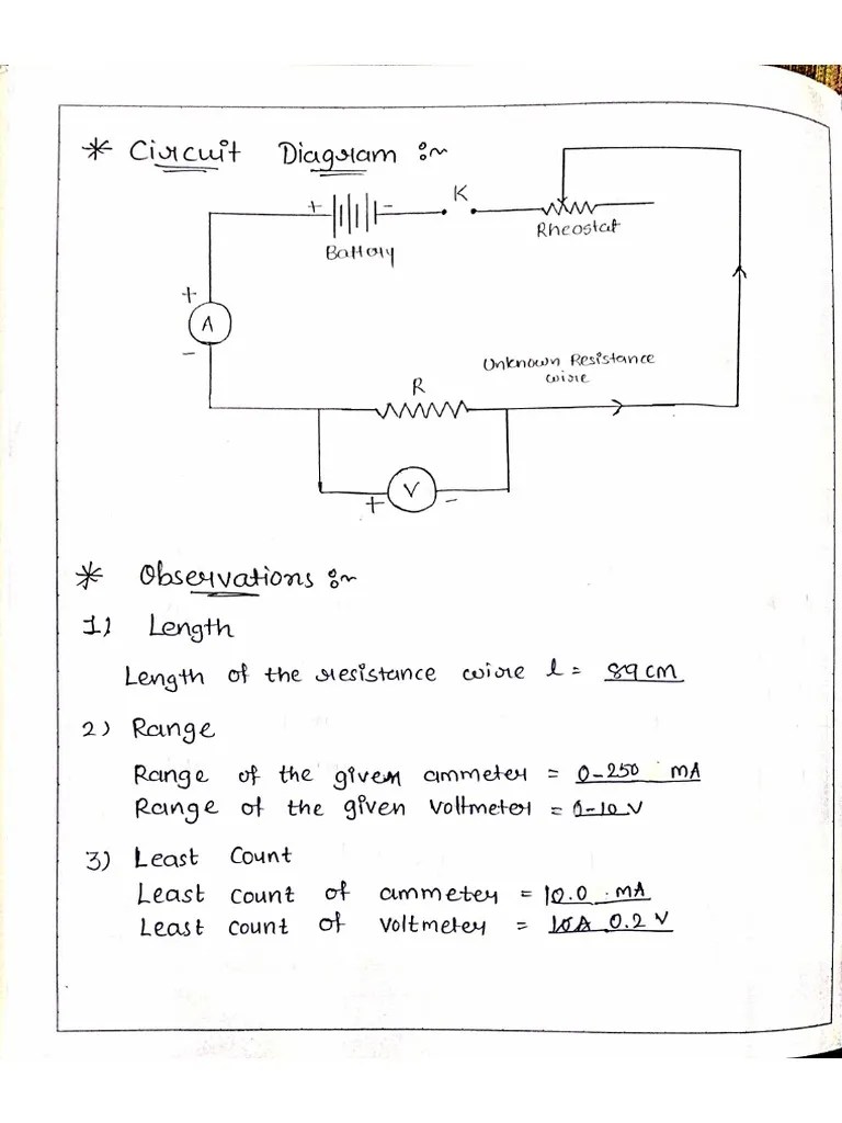 Experiment 1 Ohm's Law PDF