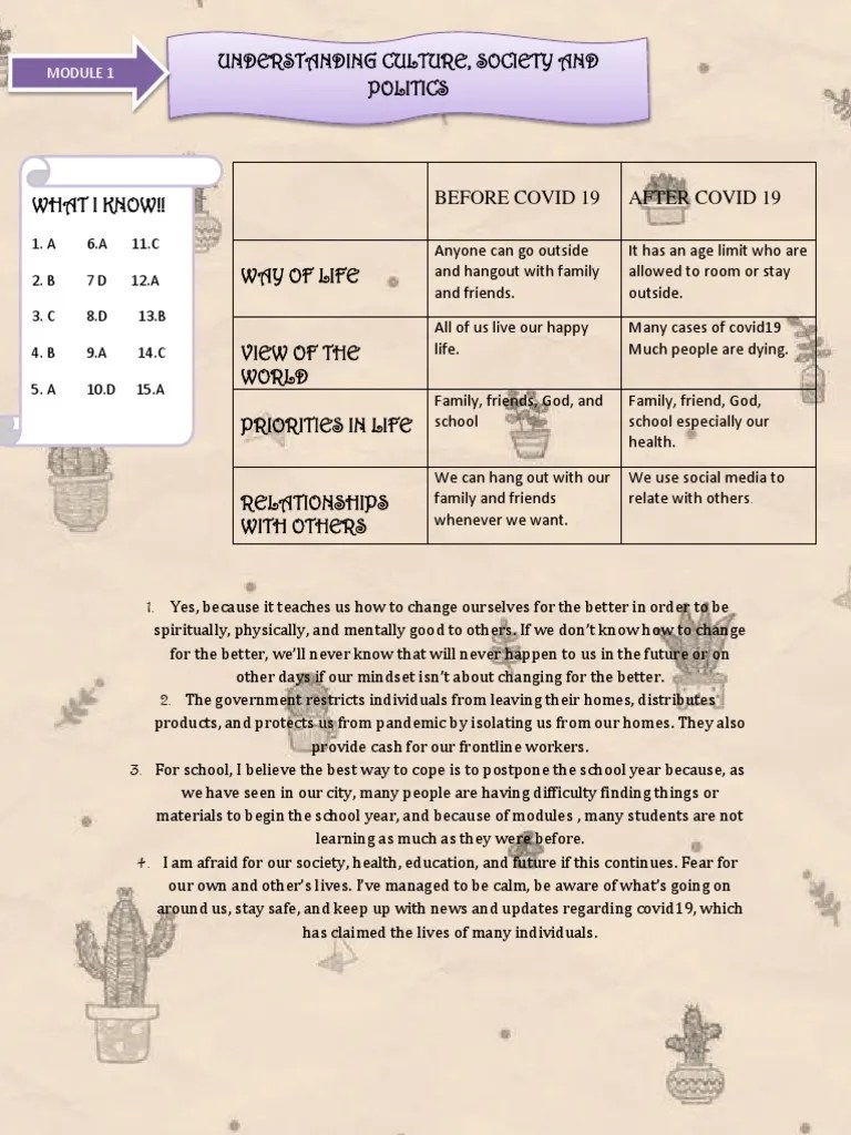 Understanding the Interconnected Nature of Culture, Society and