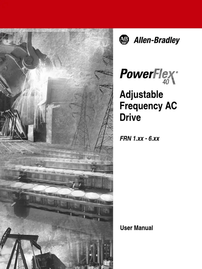 Allen Bradley Powerflex 40 Manual | PDF | Electrical Wiring | Fuse