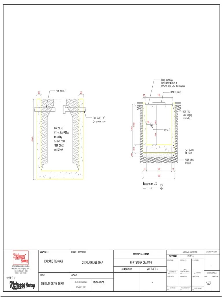 9.detail Grease Trap PDF