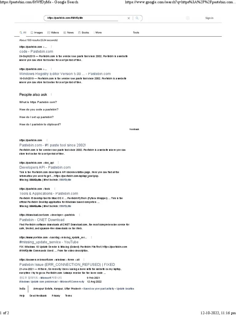 What Is Https Pastebin Com? How Do You Code A Pastebin? How Do I Set Up