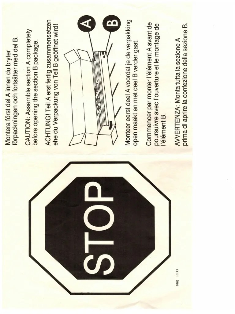 IKEA GUTVIK USER MANUAL Instruction How To Build Bunk Bed PDF