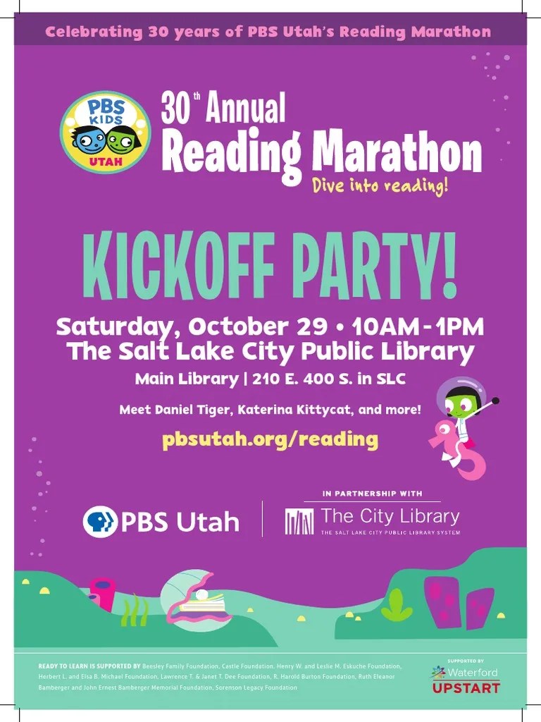 2022pbs Kids Reading Marathon Kickoff Party PDF