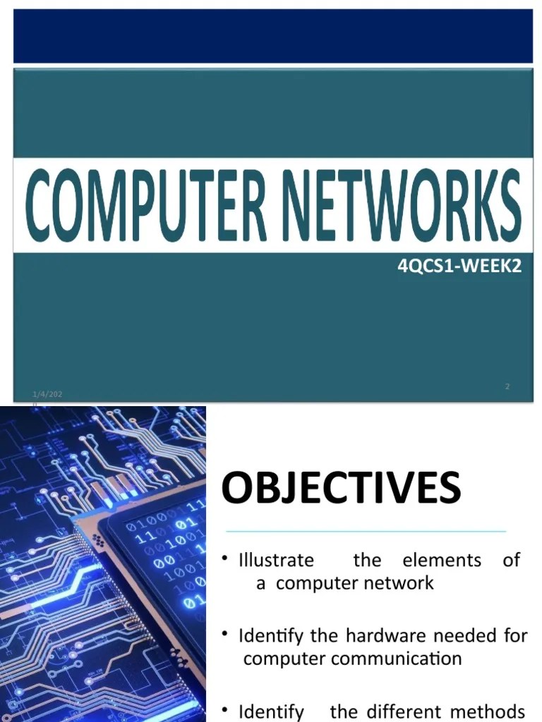 Computer Network Presentation PDF Computer Network