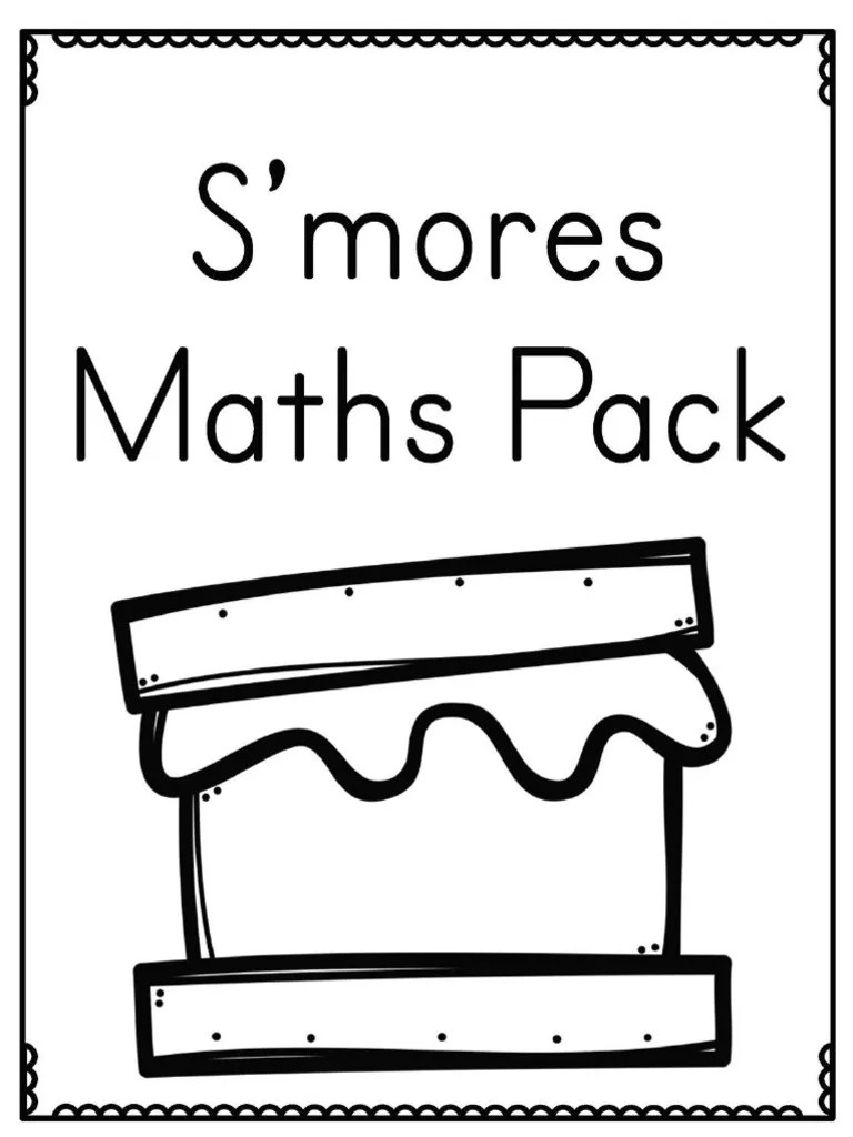 Smores Math Pack A PDF