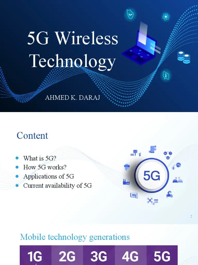 5G Wireless Technology PDF 4 G Radio Spectrum