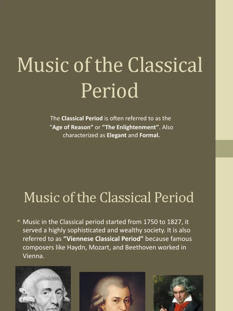 The Musical Developments and Forms that Defined the Enlightenment Era