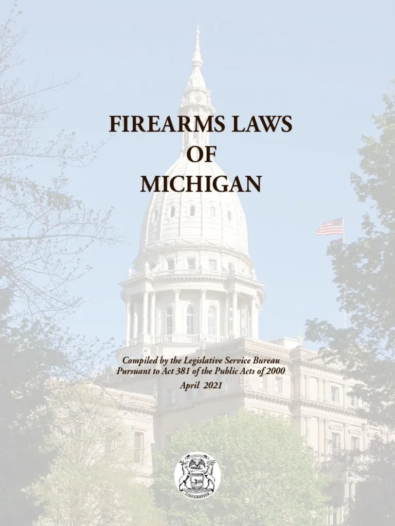 MI Firearms Laws PDF Concealed Carry In The United States