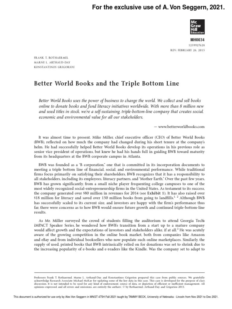 Better World Books PDF Textbook Entrepreneurship