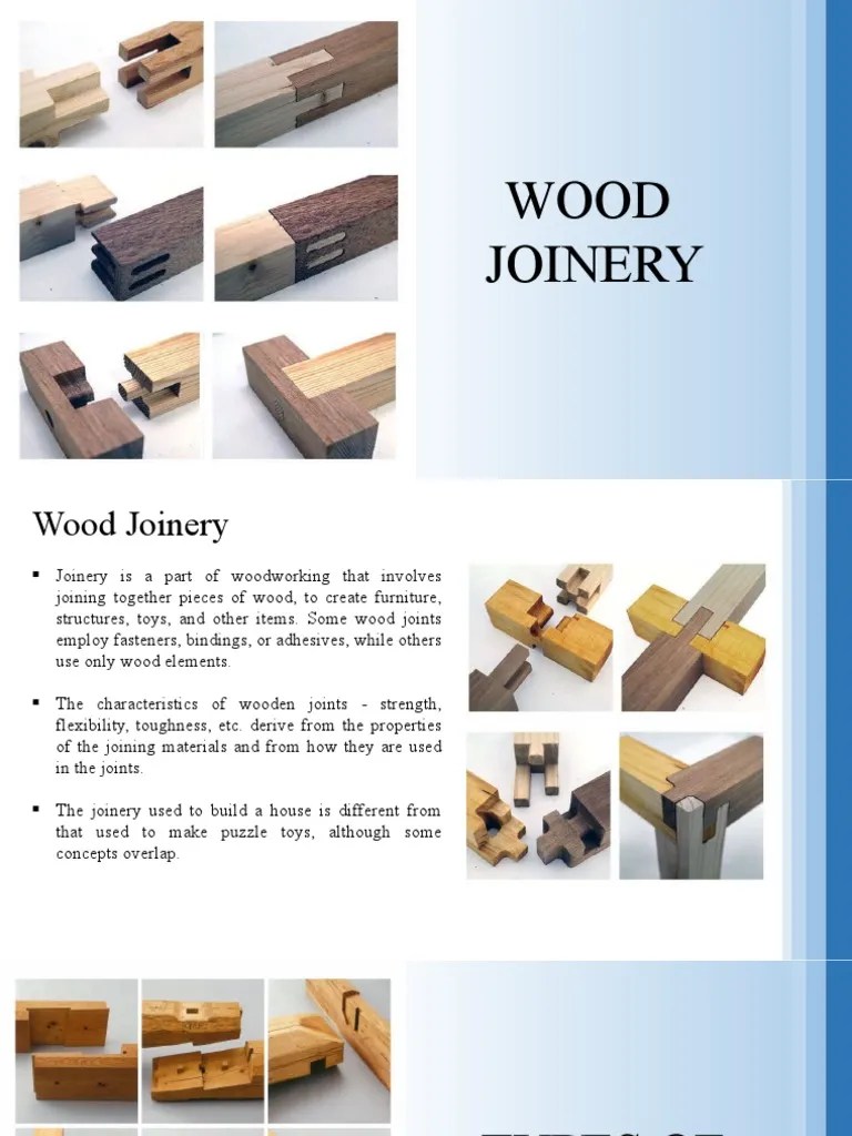 Wood Joinery PDF Procedural Knowledge Woodworking