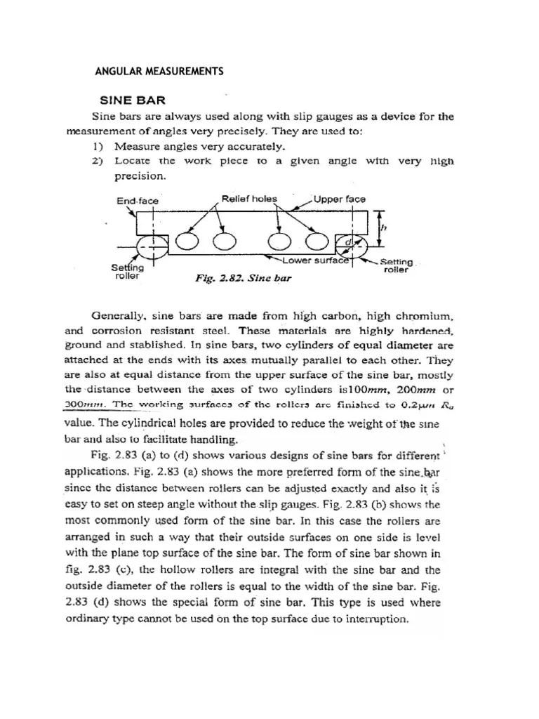 Tutorial 7A Sine Bar PDF