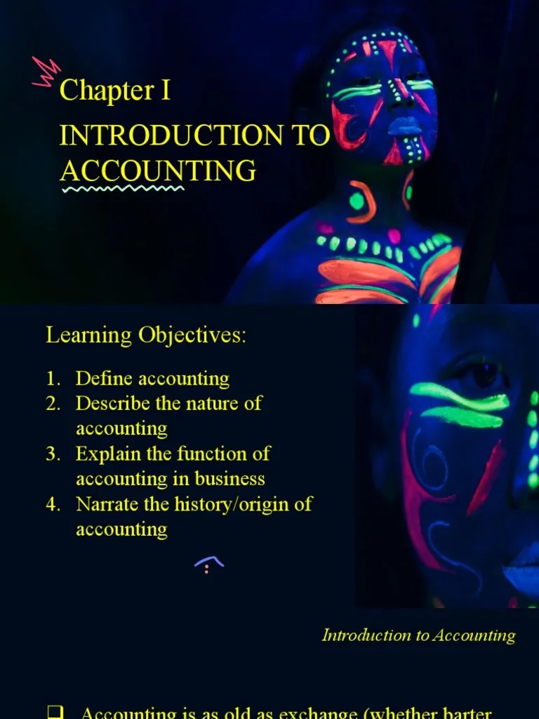 Chapter 1.introduction To Accounting PDF Accounting Bookkeeping