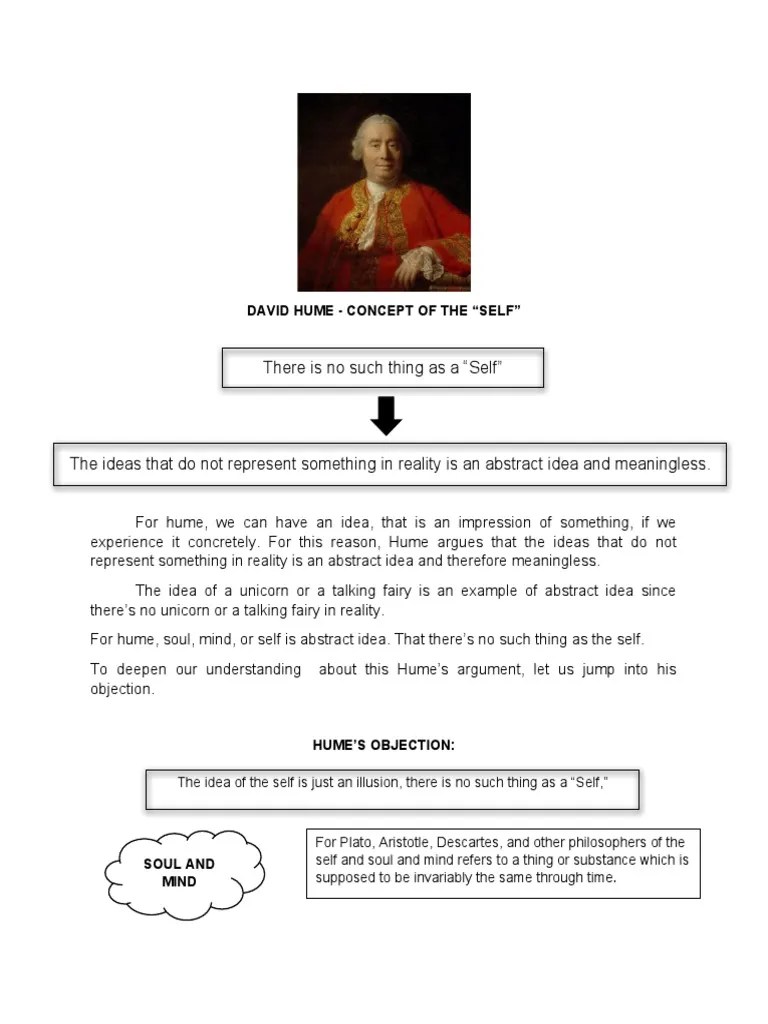 David Hume PDF Philosophy Of Self Idea