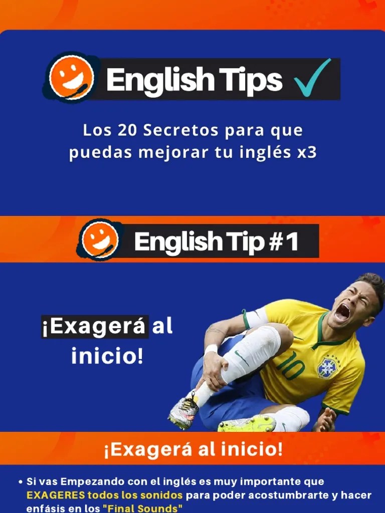 20 Secretos para Mejorar Tu Ingles x3 PDF Idioma en Inglés Chat