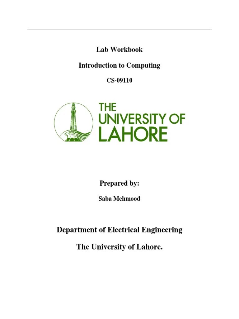 ITC Workbook 2021 PDF Computer Programming Software