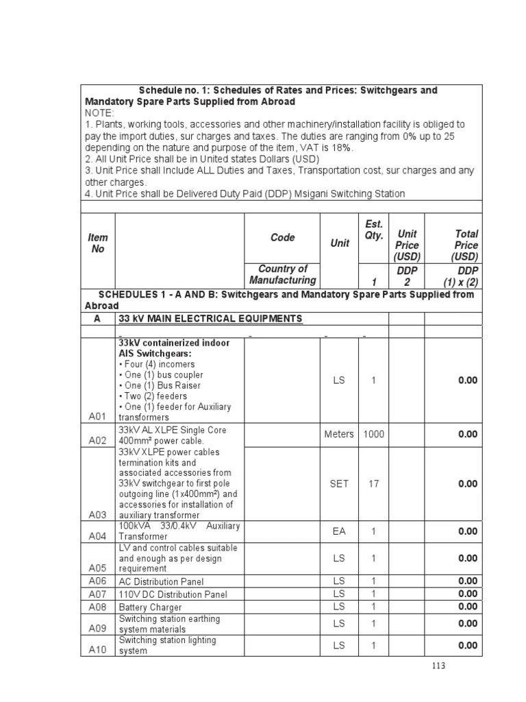 2 Tender No. W.43 EPC Contract... N at Msigani PDF Technical