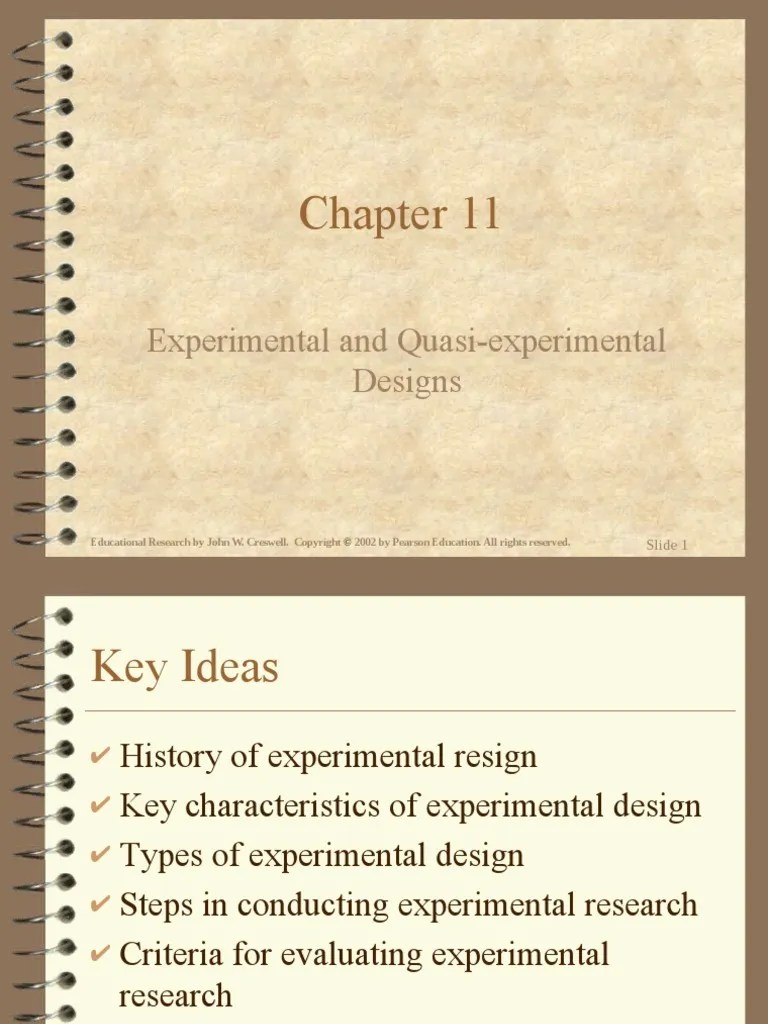 Experimental and QuasiExperimental Designs Slide 1 PDF Dependent