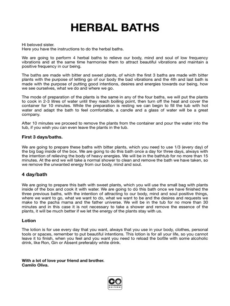 Herbal Baths PDF