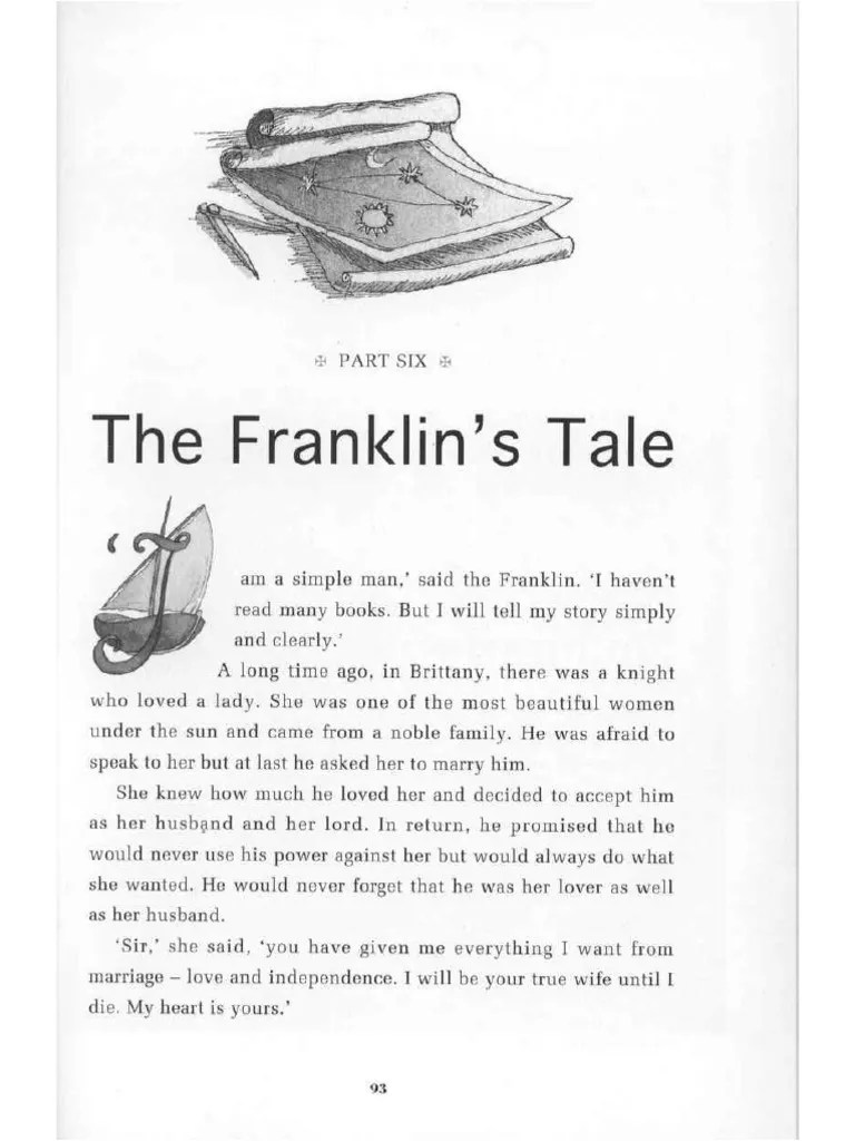 The Franklin's Tale PDF